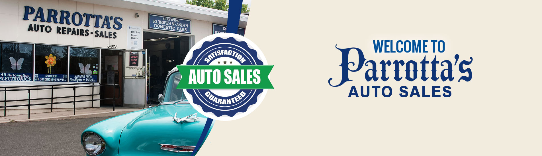 Welcome o Parrotta's Auto sales
